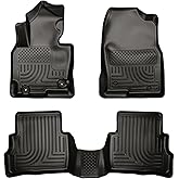 Husky Liners Weatherbeater Floor Mats | Fits 2013-2016 Mazda CX-5 | Front & 2nd Row, 3-pc Black - 99731