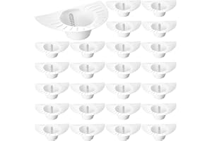 TrelaCo 25 Pcs Urine Collection Hat for Toilet Stool Sample Collection Kit Toilet Hats to Catch Urine Pee Catcher Urine Collector for Women and The Elderly, 30oz/900cc