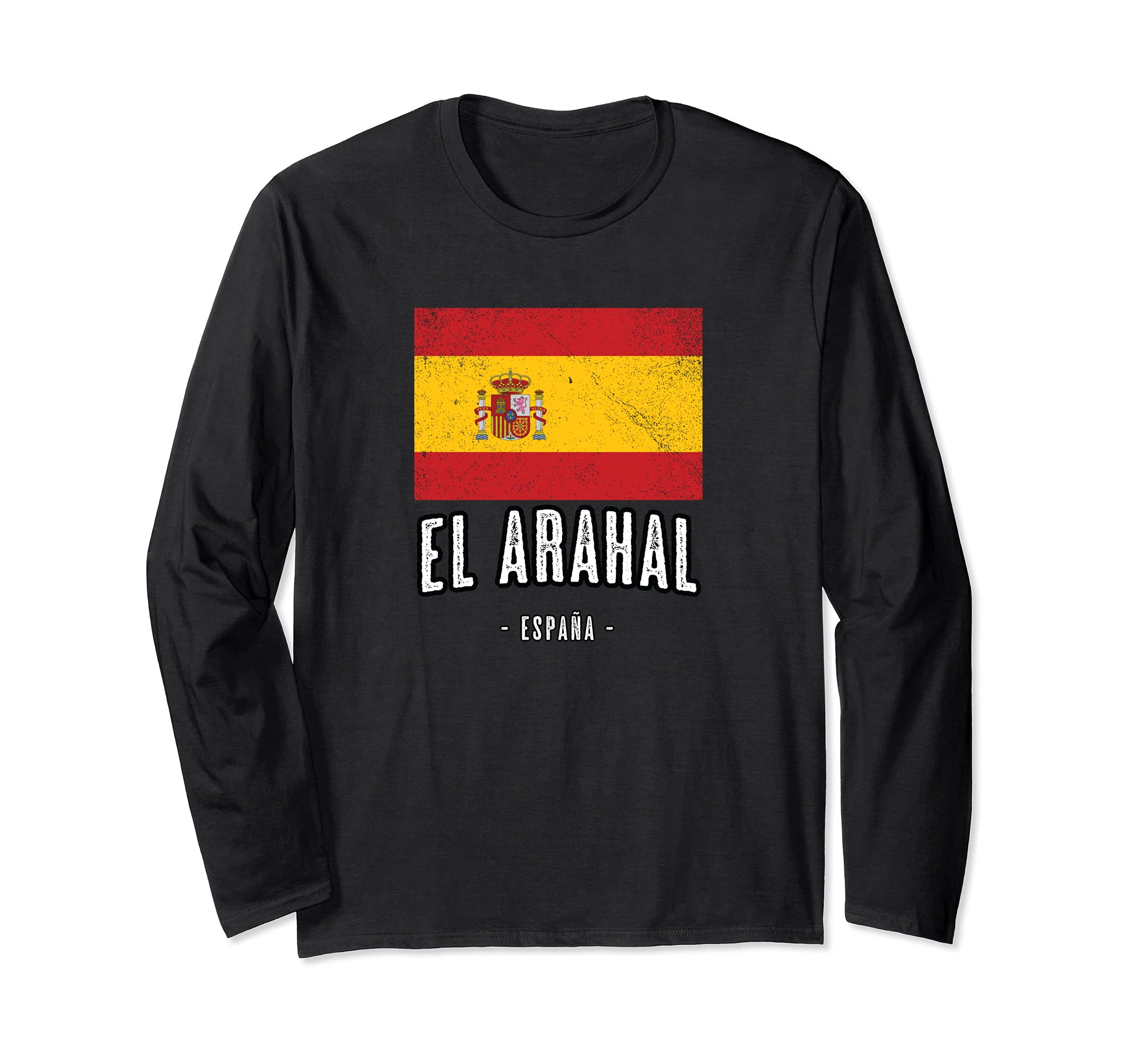 El Arahal Spain | ES Flag, City - Bandera Ropa - Long Sleeve T-Shirt