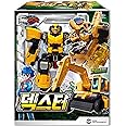 Metal Cardbot Dexter Yellow Power Shovel Drill Transforming Robot Car Card