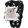 Alpinestars 6700123-213-M/L: A-1 Chest Protector White/Black/Red Md/Lg