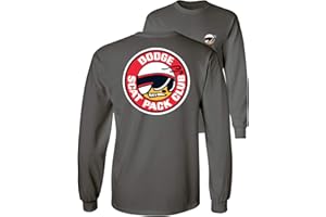 LUCKY RIDE Dodge SCAT Pack Club Long Sleeve T-Shirt Front & Back