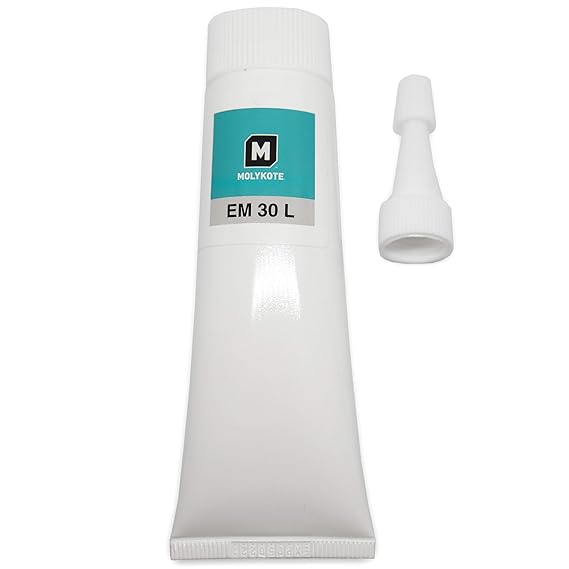 Molykote EM-30L Hochleistungs-Schmierfett 50ml in Dosiertube Kunststoffschmierung Pedelec E-Bike Kunststoffgetriebe Nähmaschi