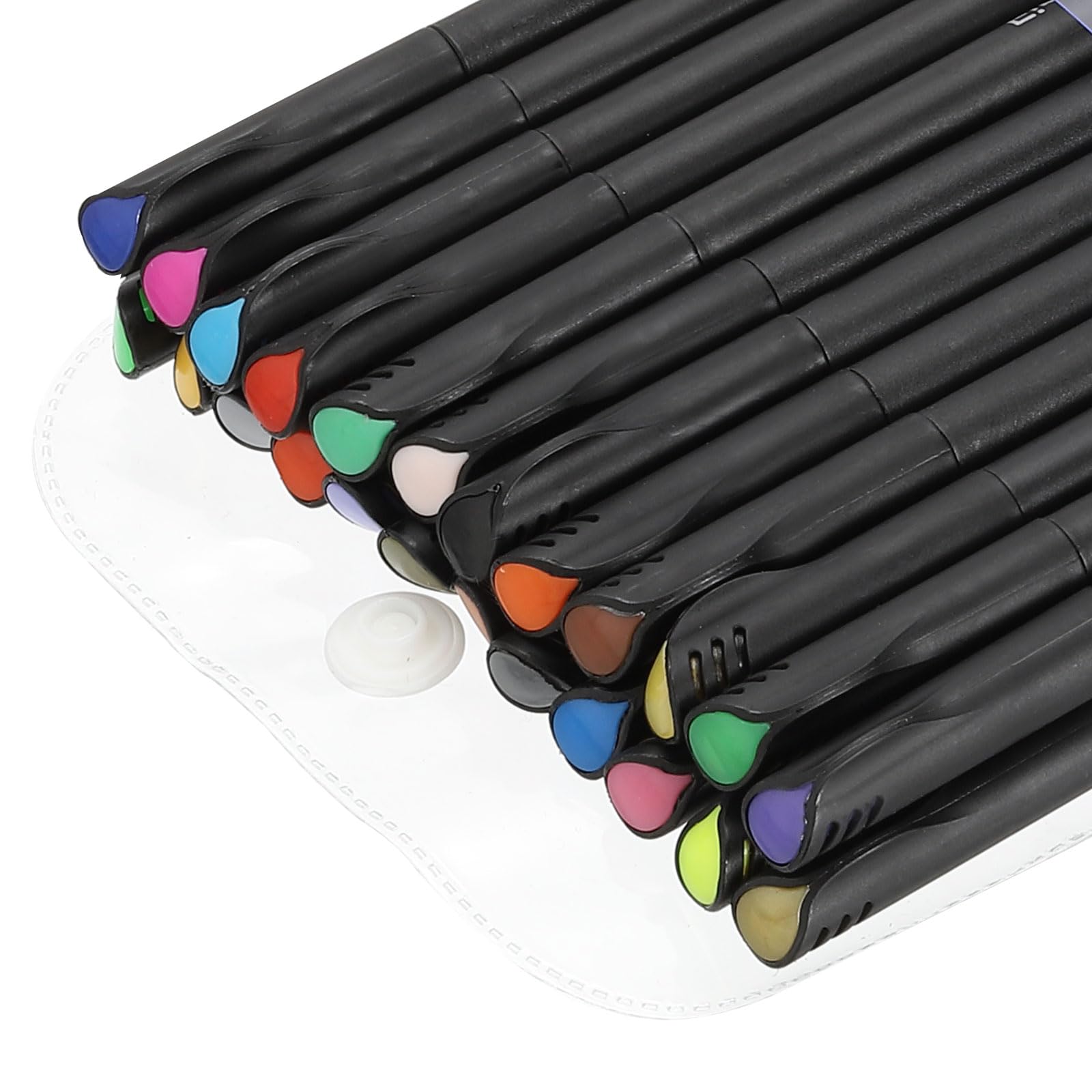 PATIKIL FineLiner Color Pens, 24 Colors 0.4mm Fine Tip Water Color Porous Drawing Pens for Journaling, Sketching, Coloring, Writing, Office Art Supplies