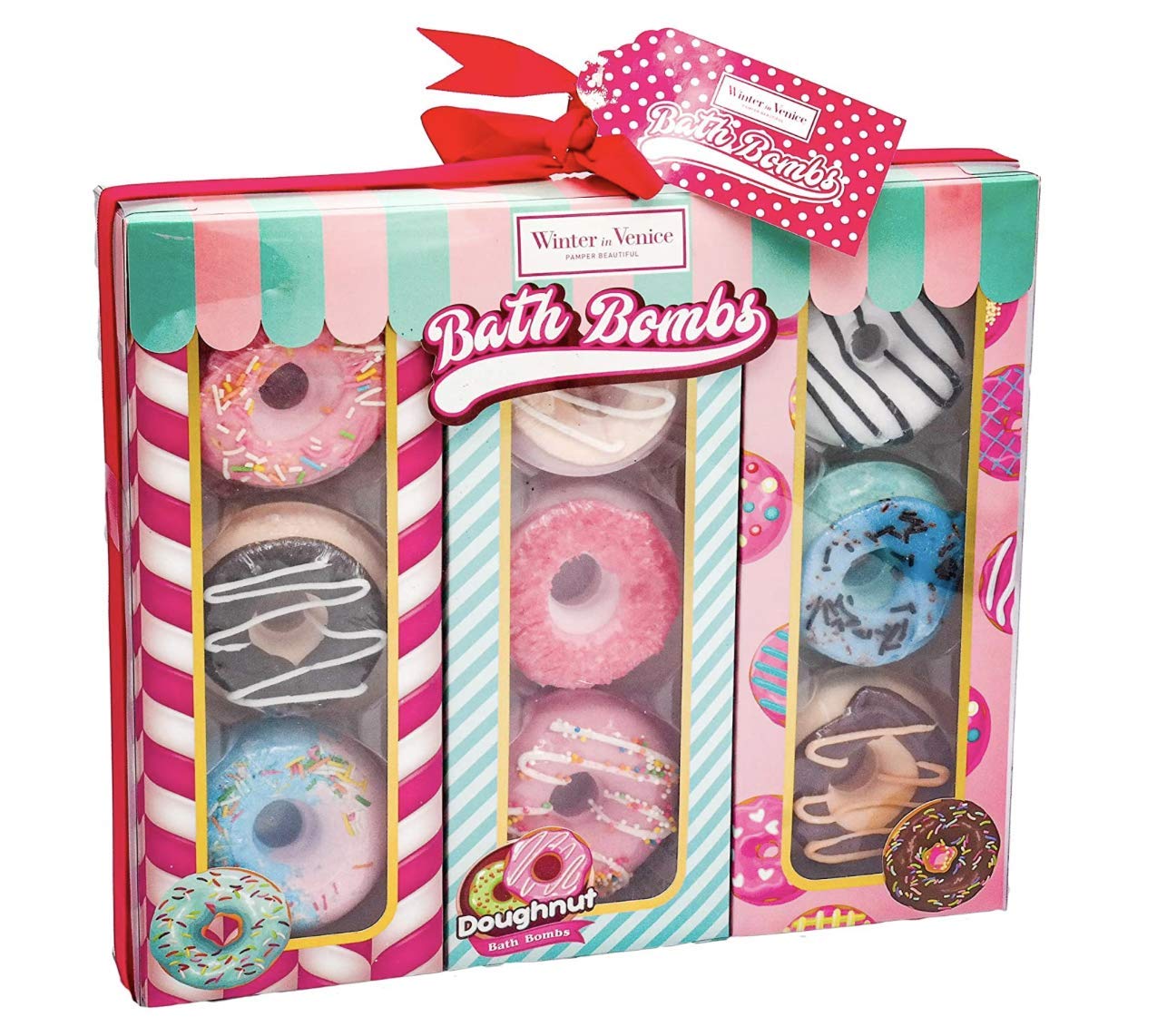 Winter in Venice Bath Bomb Gift Set 9 Pack Large