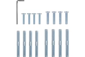 CTTZCKJ Cat Scratching Post Replacement Screws, M10 and M8 Screws for Cat Scratching Post with Allen Wrench 4PCS Threaded Bolt and 4PCS Screw (17 pcs)