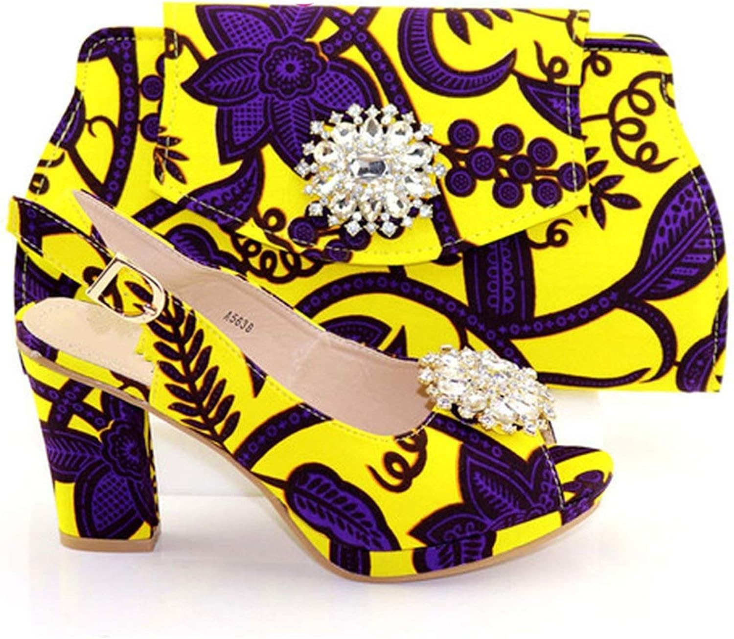 orange shoes and bag for wedding