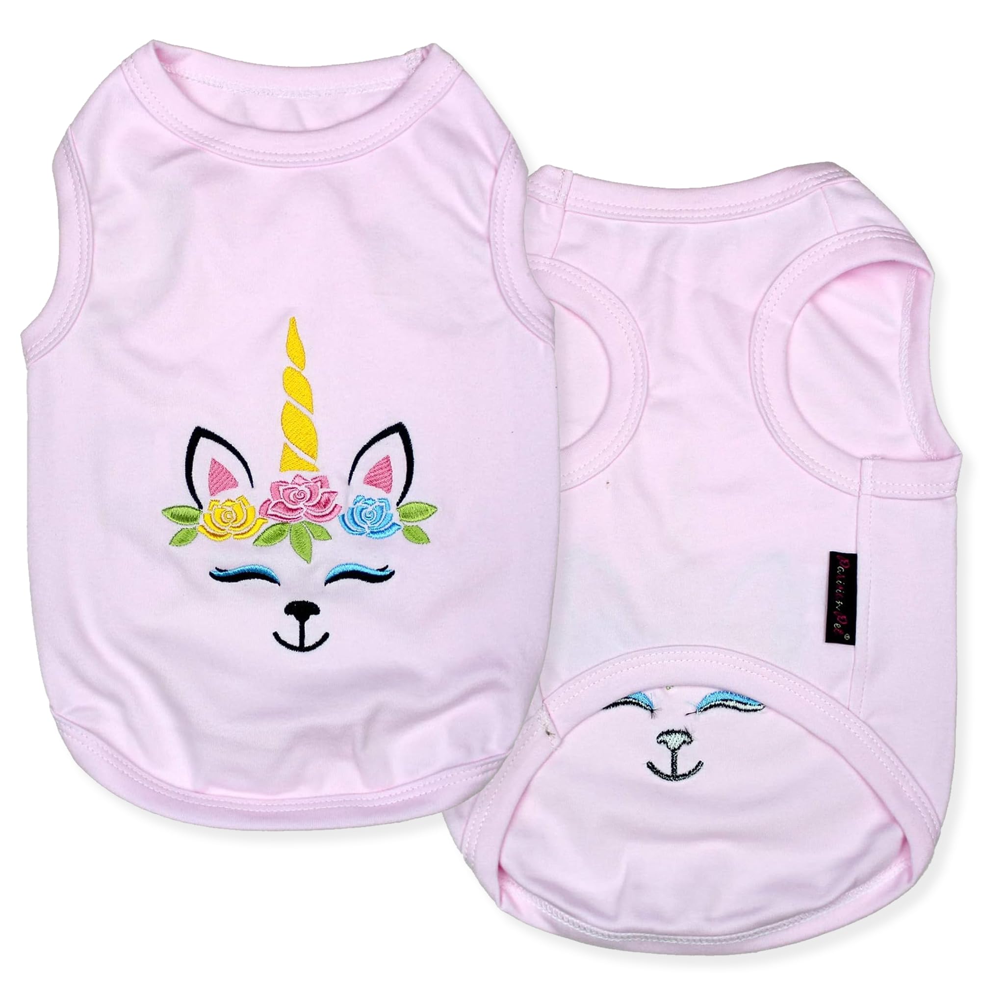 Parisian Pet Unicorn Dog Cat Clothes Tee Shirts Dog T-Shirt, 3XL