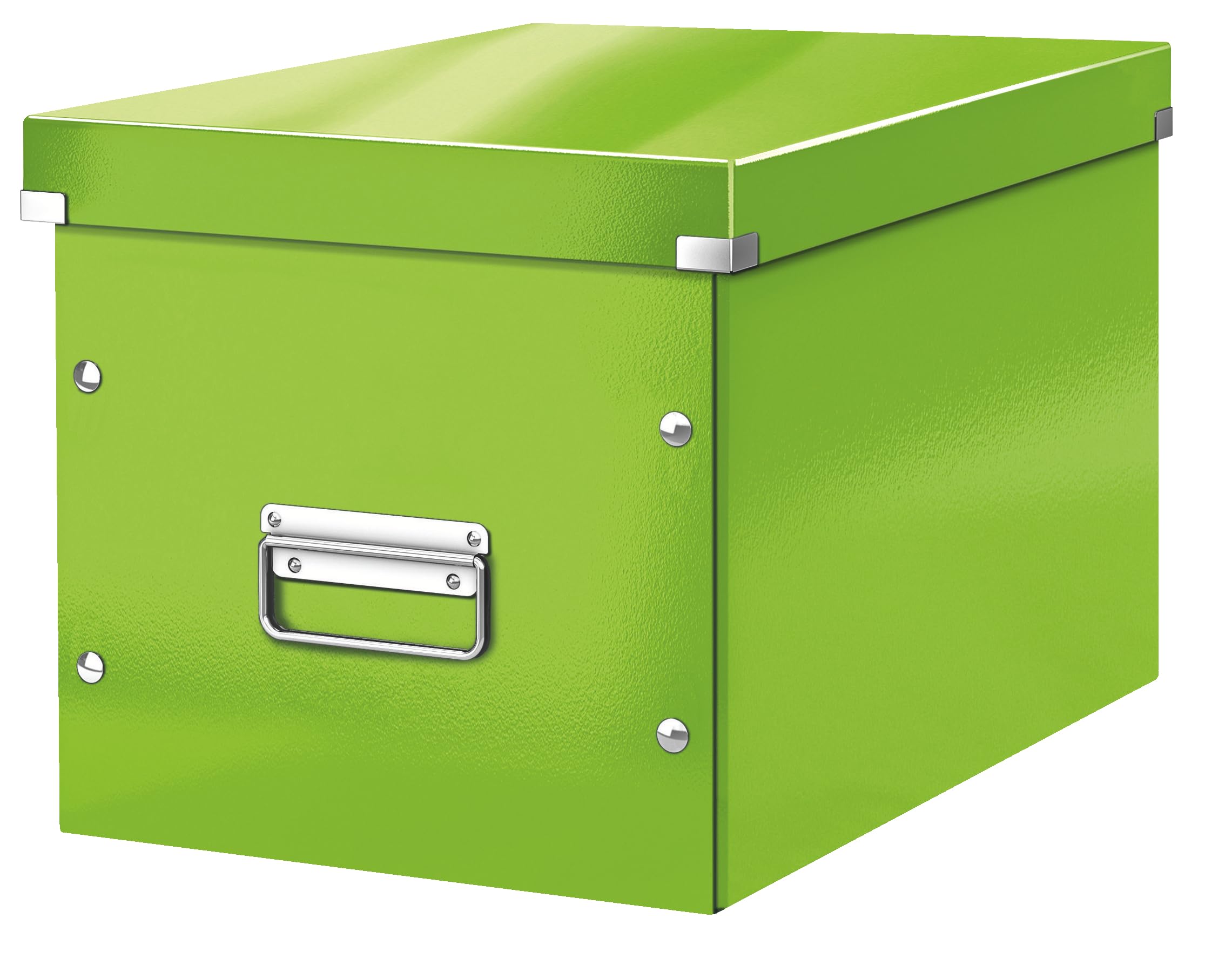 Leitz 61080054 Large Storage Cube, Click and Store, WOW Range, Green