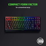 Razer BlackWidow V3 Tenkeyless Yellow Switch Compact Mechanical Keyboard US view 5