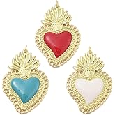 LiQunSweet Mixed Animal Food Celestial Theme Enamel Brass Dangle Charms for Jewelry Making Necklace Bracelets Earrings DIY Craft