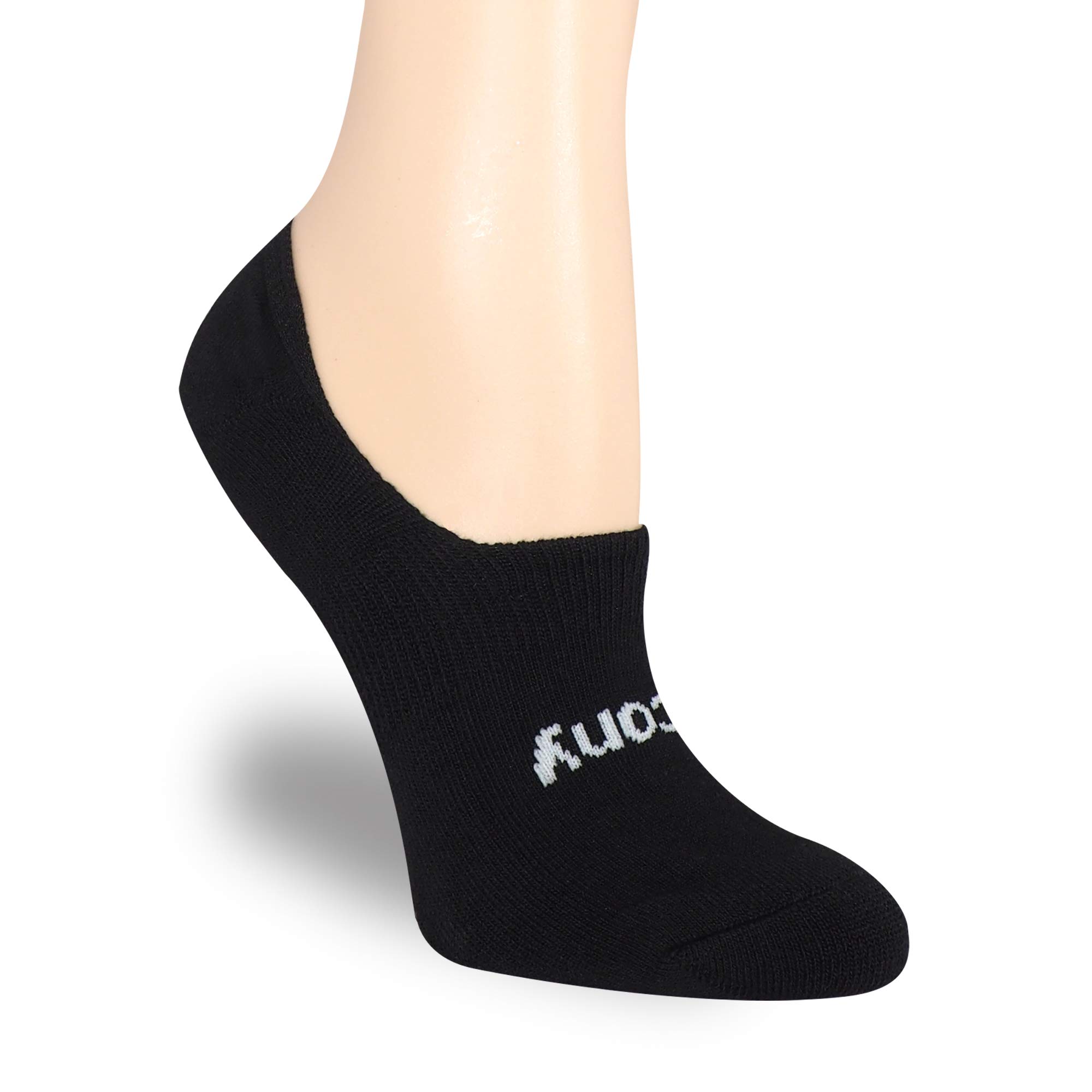 Saucony Women's 8pair No Show Cushioned Invisible Liner Socks Women