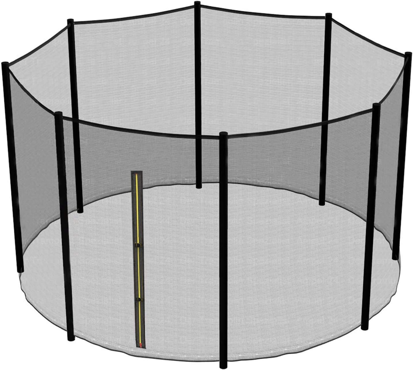 Greenbay 6ft 8ft 10ft 12ft 13ft 14ft Premium Replacement Safety Enclosure Net Netting (Net Only, Poles Not Included) | 4mmx4mm UV resistant