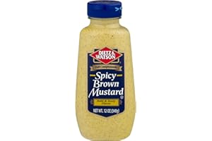Dietz & Watson Spicy Brown Mustard, 12 oz