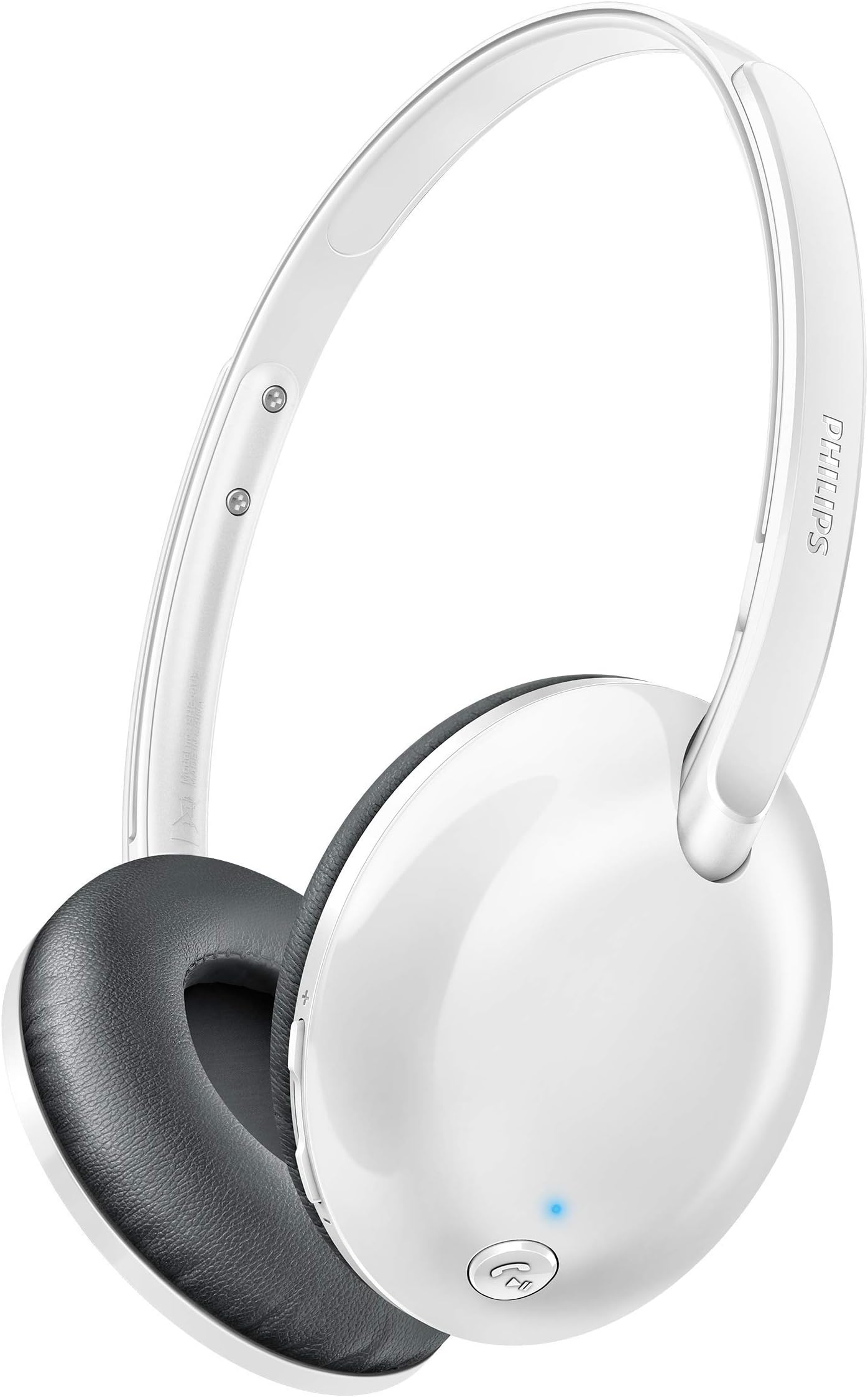 Philips SHB4405WT/00 Bluetooth Headphones (White)