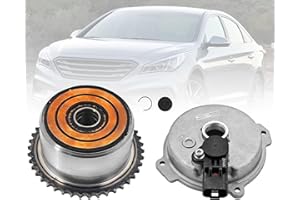 Censeanku CVVT Assy Intake & Engine Valve Timing Solenoid with Sensor Compatible with Hyundai Sonata 2016-2019, fits for Kia 