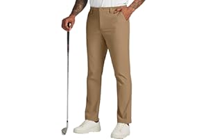 Willit Mens Golf Pants Stretch Dress Pants Quick Dry Work Business Casual Slacks with 4 Pockets 28"/30"/32"/34"