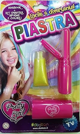 Piastra Colora Capelli Fashion Per Bambine Rosa Amazonit