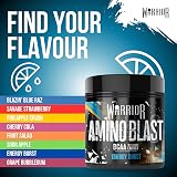 Warrior Amino Blast BCAA Powder 270g Fruit Salad – 5g BCAA per serving view 6