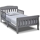 Delta Children Canton Toddler Bed, Greenguard Gold Certified, Grey