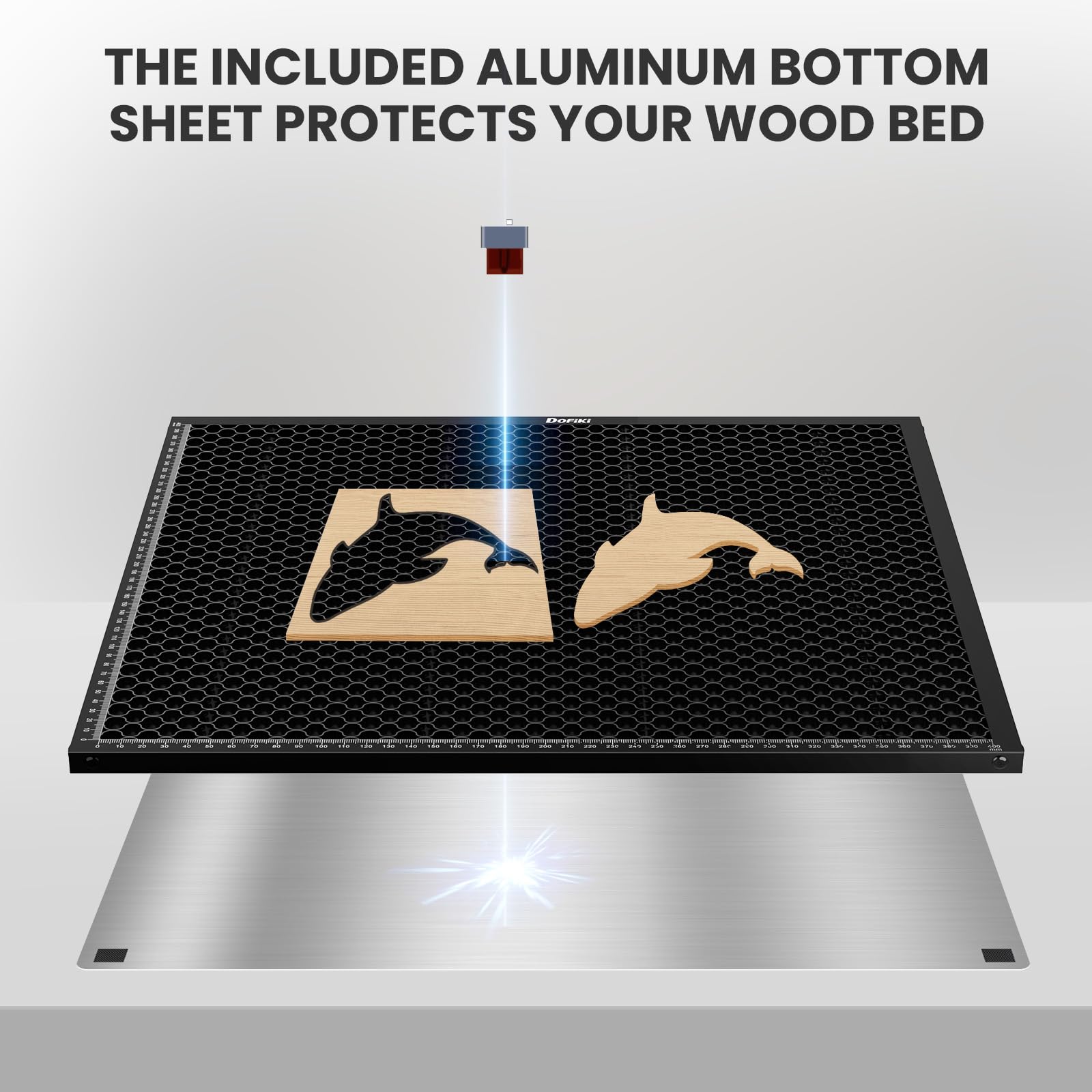 Honeycomb Laser Bed 400 x 400mm 16x16