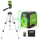 Laser Level with Tripod, HUEPAR 98Ft Self Leveling