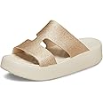 Crocs Women's Getaway Platform H-Strap Sandals, Wedge Sandals for Women