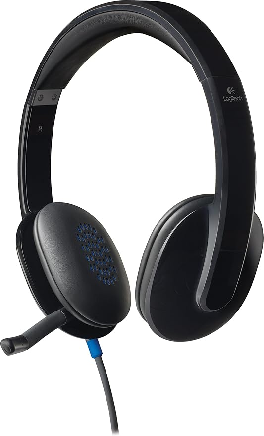 Logitech H540 USB Headset, Black 981000510 Buy Online at Best Price