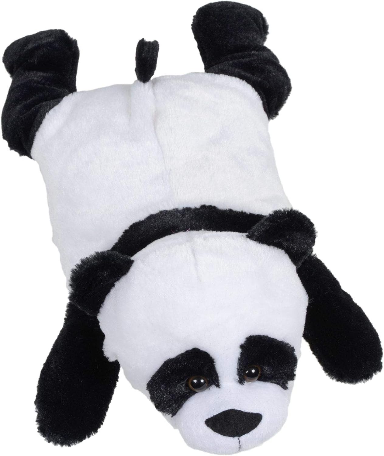 Novelty Hot Water Bottle with Plush Giant Panda Design Cover in Fluffy