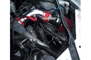INTAKE KAI AIR INTAKE KIT with FILTER COVER FIT FOR 2005-2008 PONTIAC GRAND PRIX GXP 5.3 5.3L V8 GAS OHV ENGINE (RED)