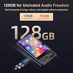 128GB MP3 Player with Bluetooth - MECHEN D53