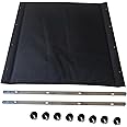 Migeek Wheelchair 18 inch Seat, Wheelchair Replacement Seat, Nylon Seat Upholstery, Wheelchair Replacement Part (18x16), Universal