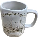 Rae Dunn Winnie &amp; Piglet Coffee Mug, A Peaceful Sort of Day