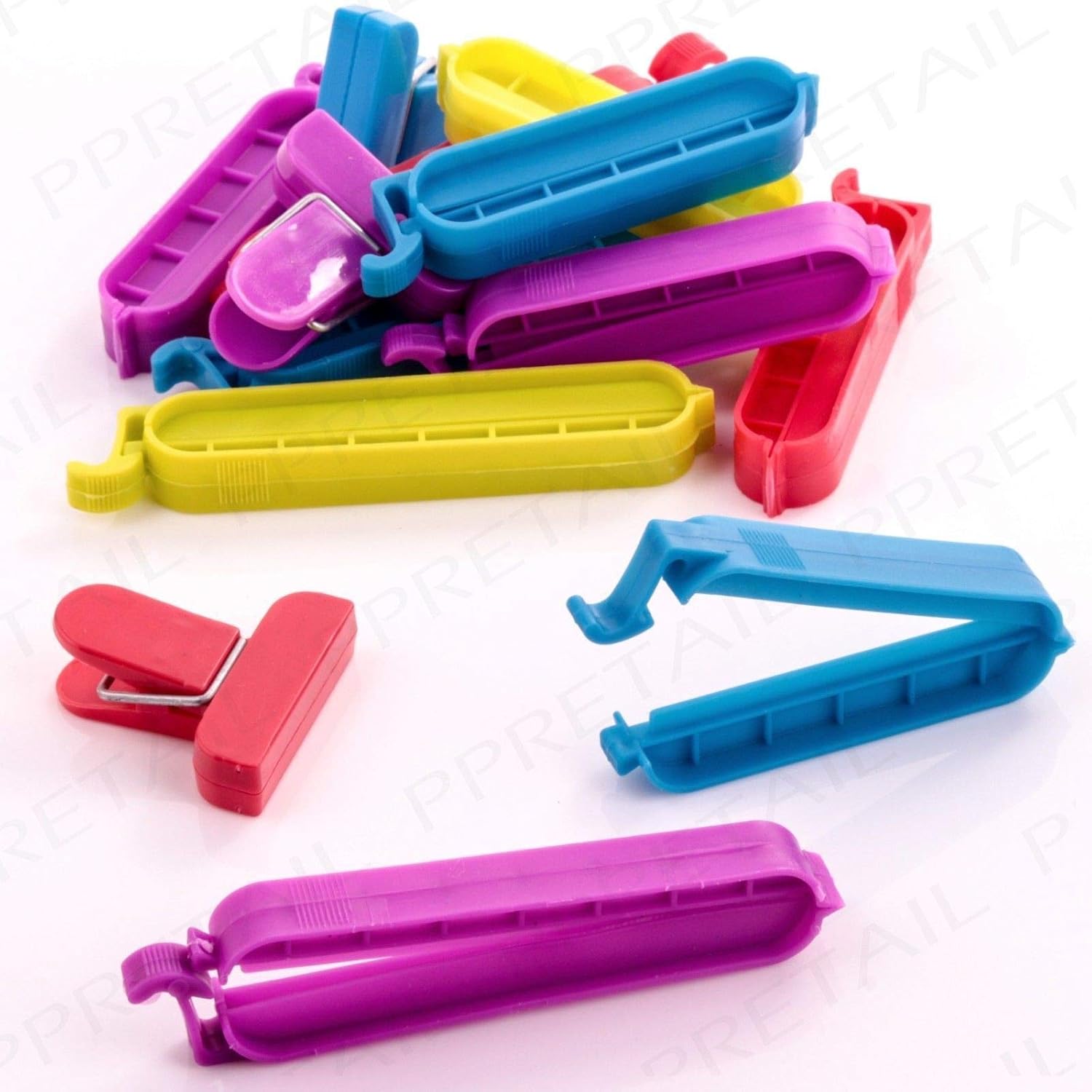 13 Food Storage Sealing Assorted Bag Clips Fresh Fridge Freezer Crisps