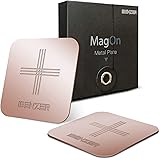 Metal Plate for Magnetic Mount, iBenzer MagOn Car Magnet for All Magnetic Phone Car Mount Holder or Magnetic Cell Phone Holde