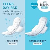 Lil-Lets Teens Day Pads with Wings 70 Pack Light-Mew Medium Unscented view 3