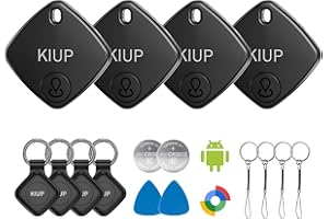 Air Tags for Android,Air Tags-4 Pack Android,2 Year Battery Life,Air Tracker Tags with 4 Case,Google Find Trackers for Google'S Find Hub App,IP65 Waterproof Luggage Tracker for Keys,Wallets,Suitcases