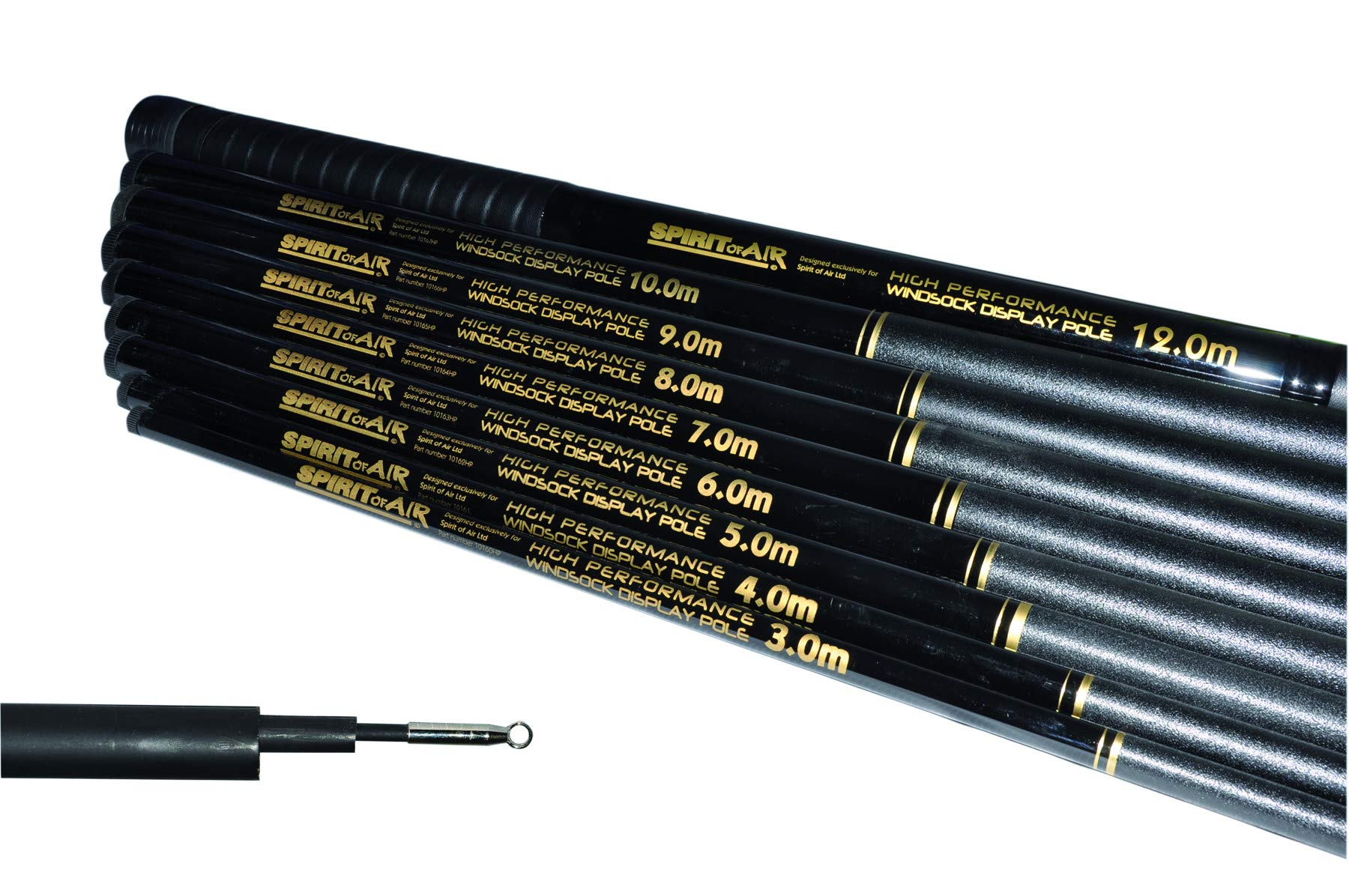 Spirit of Air 3m High Performance Windsock Display Pole