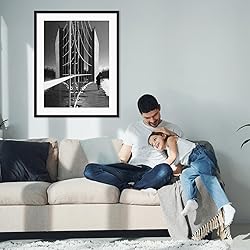 Hoikwo 22x28 Black Picture Frame, Display Pictures