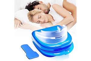 FXIZON Anti Snoring Device: Anti SnoringMouthpiece Device Mouth Guard - Effective Anti Snore Solution for Men and Women (Blue) 1 Pack-111