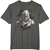 Patriot soldier helmet military army equipment infantry T-Shirt