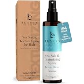 Sea Salt Spray - Aloe-Enhanced Texture Spray, Beach Waves without Dryness | Texture &amp; Volume Spray for All Hair Types, USA Made with Natural &amp; Organic Ingredients, Ocean Waves Scent 6oz