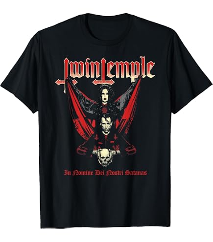 Amazon.com: Twin Temple Satanic Orgy Amat T-Shirt : Clothing