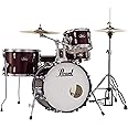Pearl RS584CC91 Roadshow 4-Piece Drum Set, Wine Red