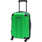 Kenneth Cole REACTION Out of Bounds Lightweight Hardshell 4-Wheel Spinner Luggage, Kelly Green, 20-Inch Carry On
