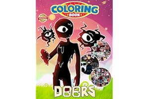 DOO%RS Coloring Book Game Hide And Seek: 50+ Great Coloring Pages For Kids, Teens, Adults. Beautiful And Exclusive Illustrations Of Your Favorite ... Create Your Masterpieces | 8.5 x 11 inches
