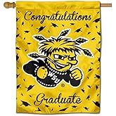 Wichita State Shockers Graduation Gift Banner Flag