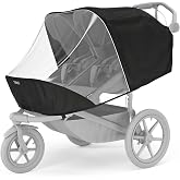 Thule Urban Glide 3 Double Rain Cover | Chariot Urban Glide Double Rain Cover keeps kids dry and protected on wet adventures