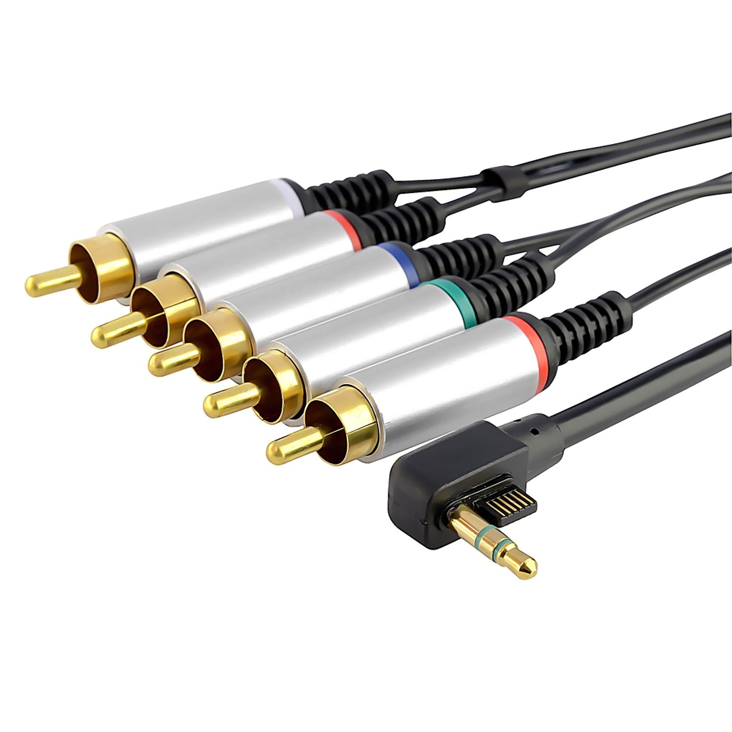 eForCity Premium HDTV HD AV Component Cable Compatible With SONY PSP 3000: Video Games