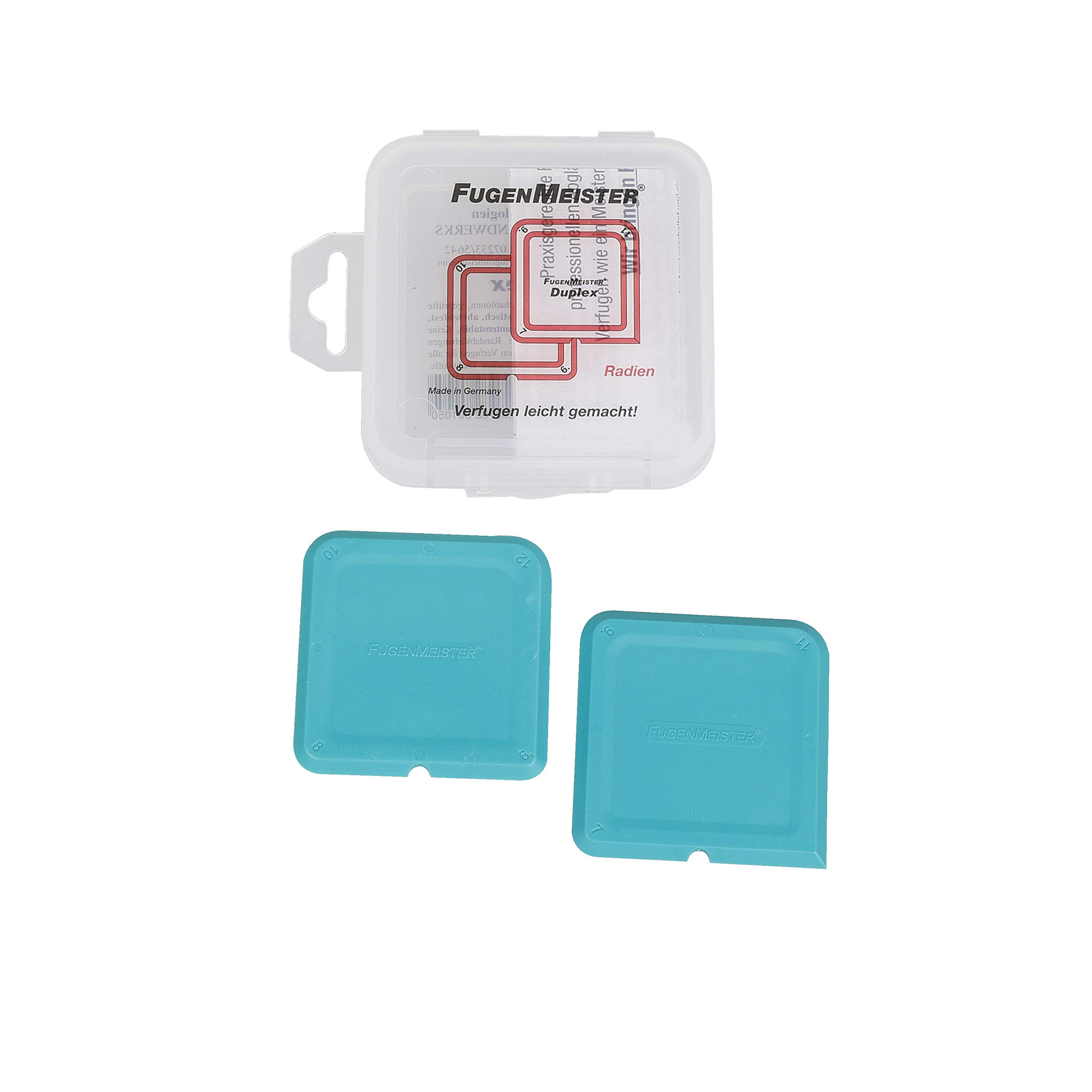 Fugenmeister Radii Duplex 2-Piece in Transparent Box.